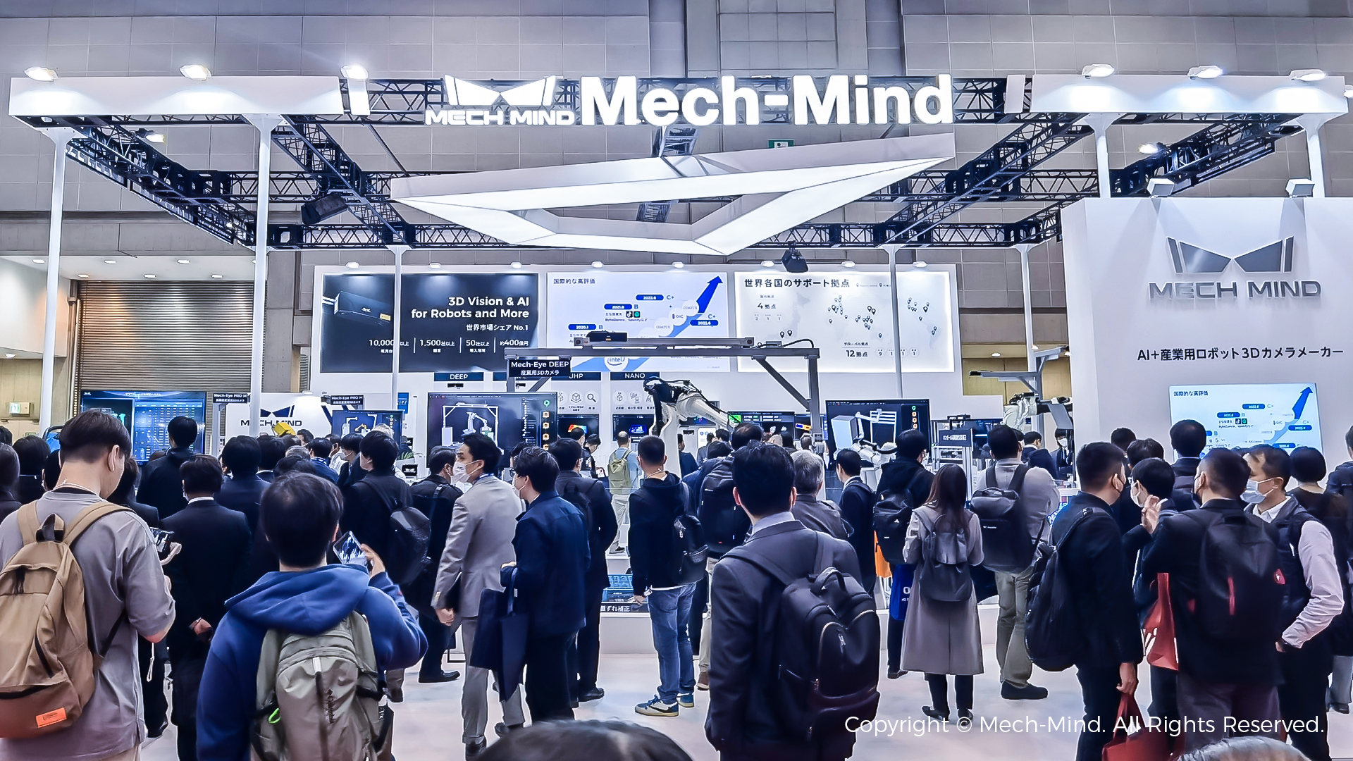 超大展位、超多應(yīng)用、13位重量級合作伙伴,梅卡曼德高能閃耀東京國際機(jī)器人展iREX2023! 超大展位、超多應(yīng)用、13位重量級合作伙伴,梅卡曼德高能閃耀東京國際機(jī)器人展iREX2023!
