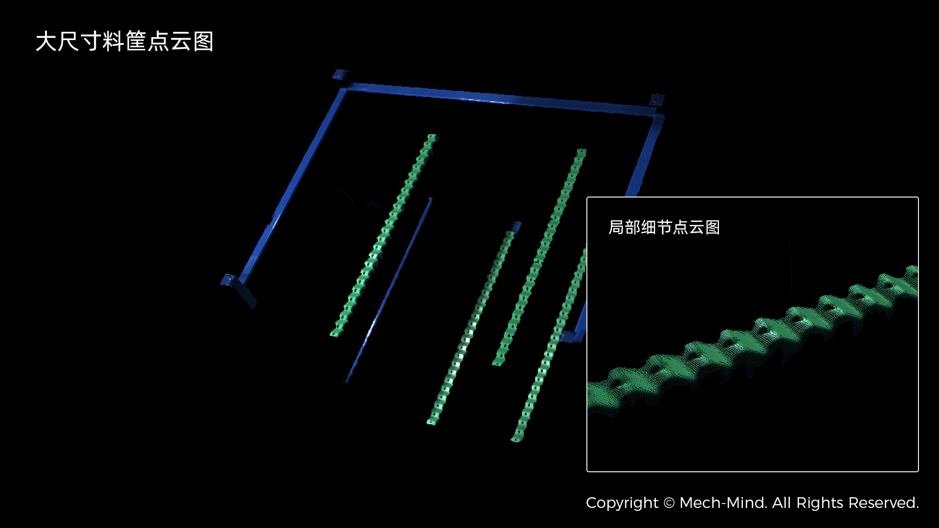 視覺引導(dǎo)沖壓件裝筐