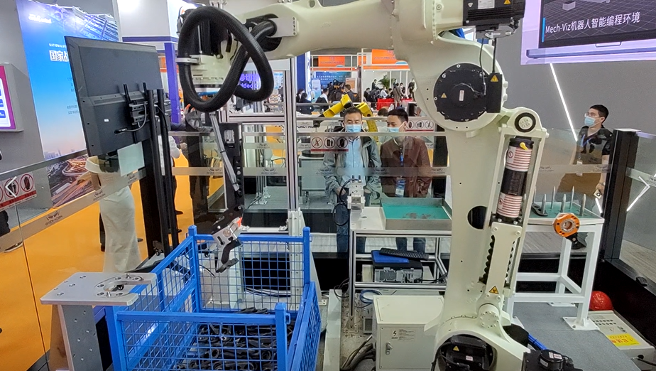 長沙國際工程機械展 | 梅卡曼德攜視覺引導切割坡口、工件上料解決方案亮相