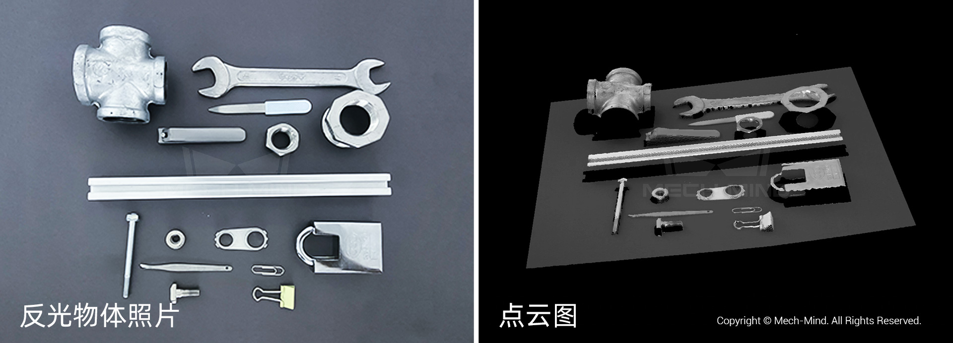 高精度結構光工業3D相機Mech-Eye PRO全面升級：可選藍光/白光版本，適合中距離應用