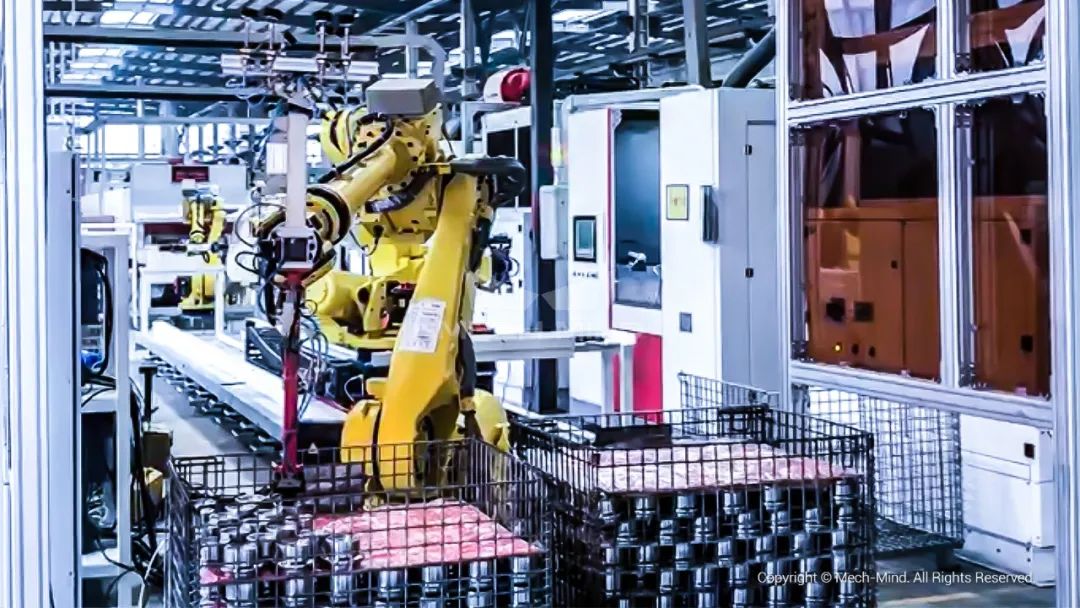 視覺引導支重輪上料 | 某大型工程機械廠